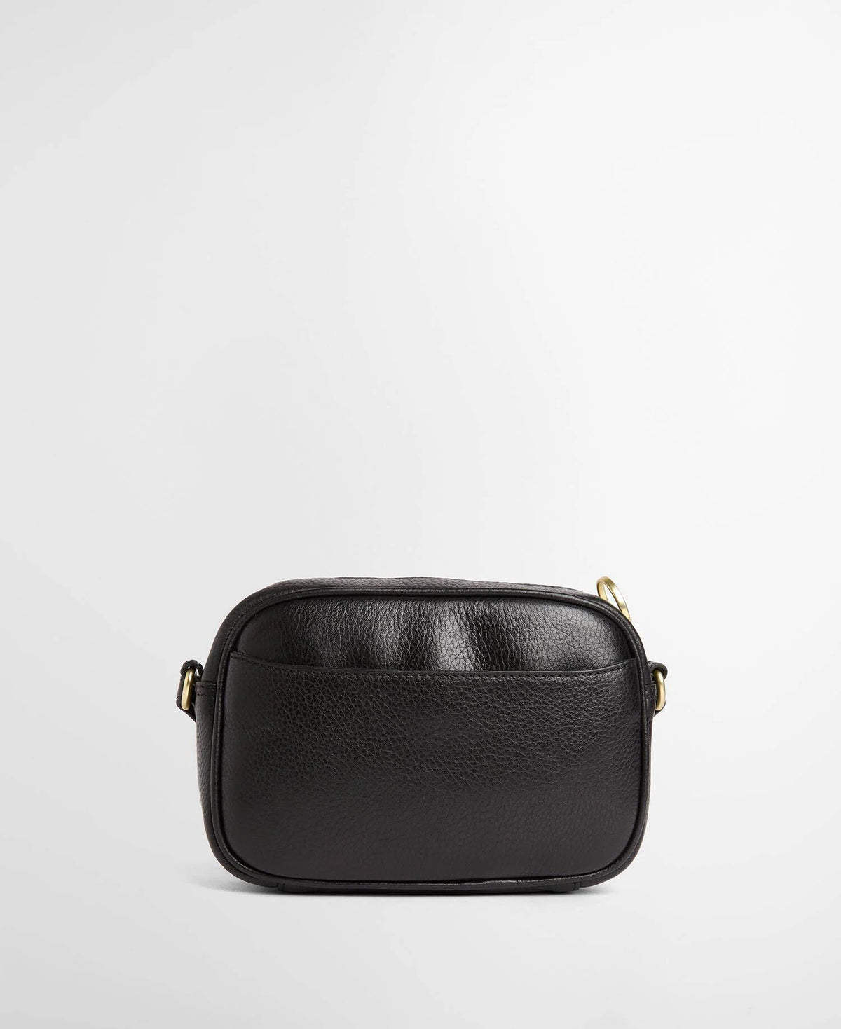 Barbour Daphne Mini Leather Crossbody Bag Black
