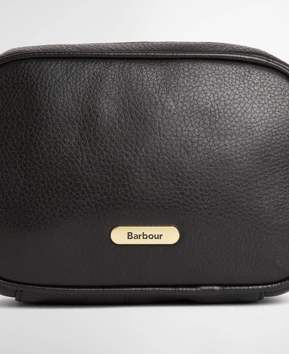 Barbour Daphne Mini Leather Crossbody Bag Black