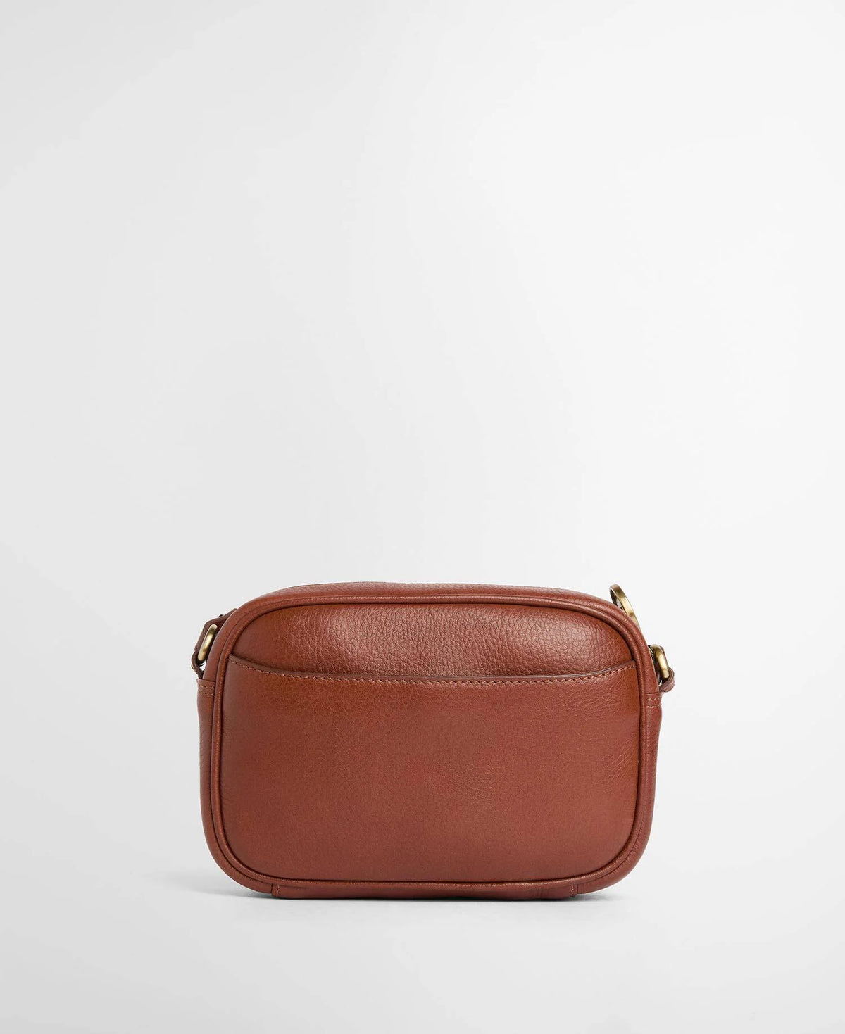 Barbour Daphne Mini Leather Crossbody Bag Brown