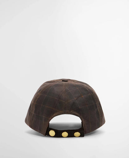 Barbour Arlene Tartan Waxed Cap Muted Tartan