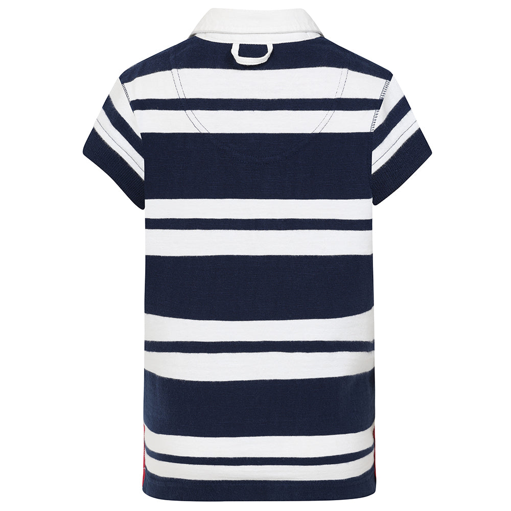 Lazy Jacks Rugby Top Marine Stripe