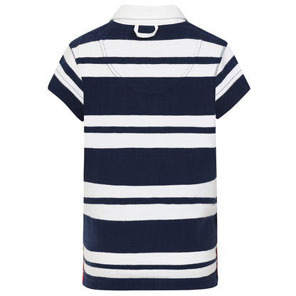 Lazy Jacks Rugby Top Marine Stripe