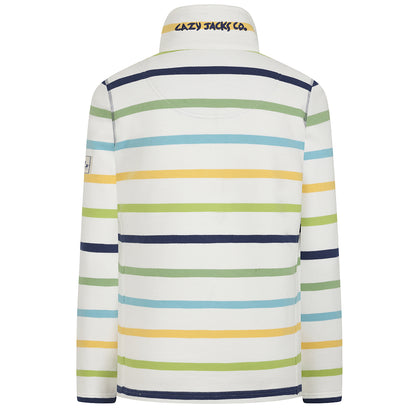 Women's Full Zipped Green Sweatshirt