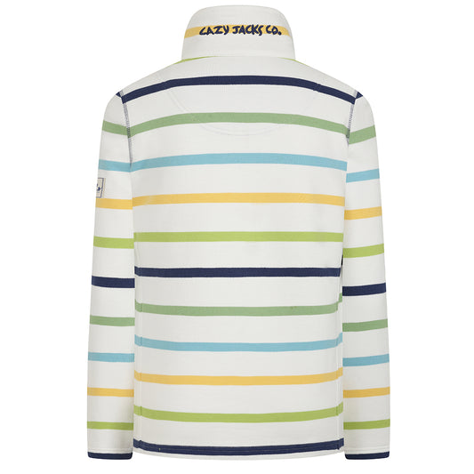 Women's Full Zipped Green Sweatshirt