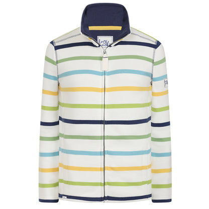 Women's Full Zipped Green Sweatshirt