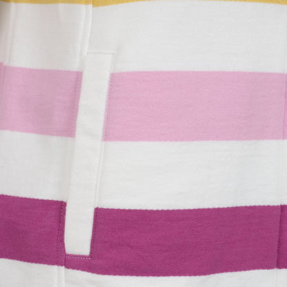 Women's Full Zipped Colourful Sweatshirt