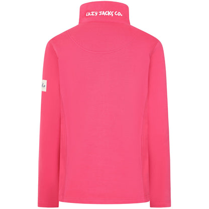 Women's Zip Through Cherry Sweatshirt