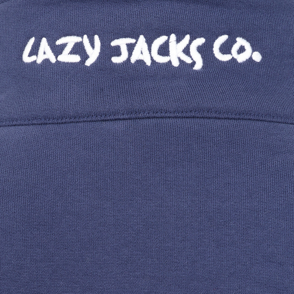 Lazy Jacks Supersoft Full Zip Sweatshirt Twilight