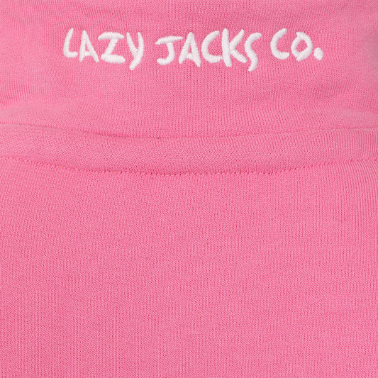 Lazy Jacks 1/4 Zip Sweatshirt Salmon