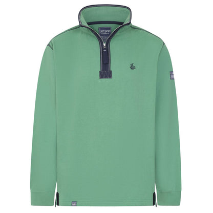 Lazy Jacks 1/4 Zip Sweatshirt Seaweed