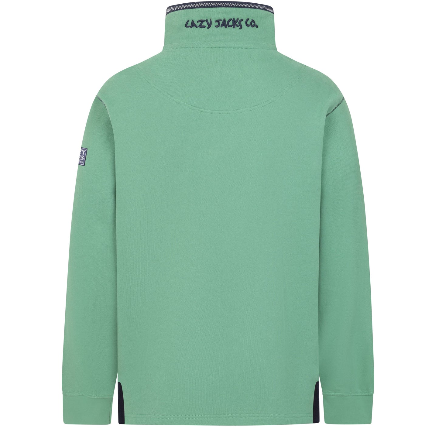 Lazy Jacks 1/4 Zip Sweatshirt Seaweed