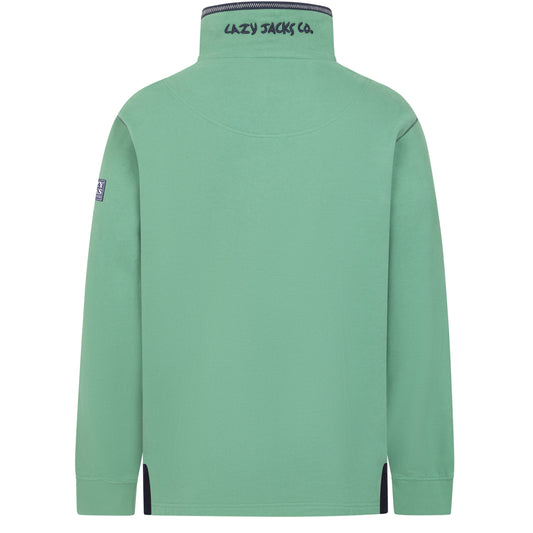 Men's 1/4 Zip Seaweed Sweatshirt
