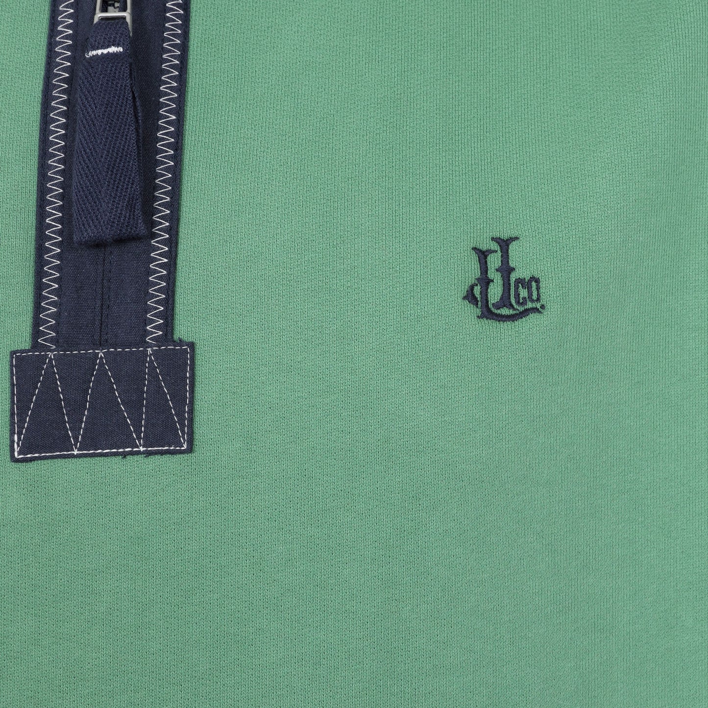 Lazy Jacks 1/4 Zip Sweatshirt Seaweed