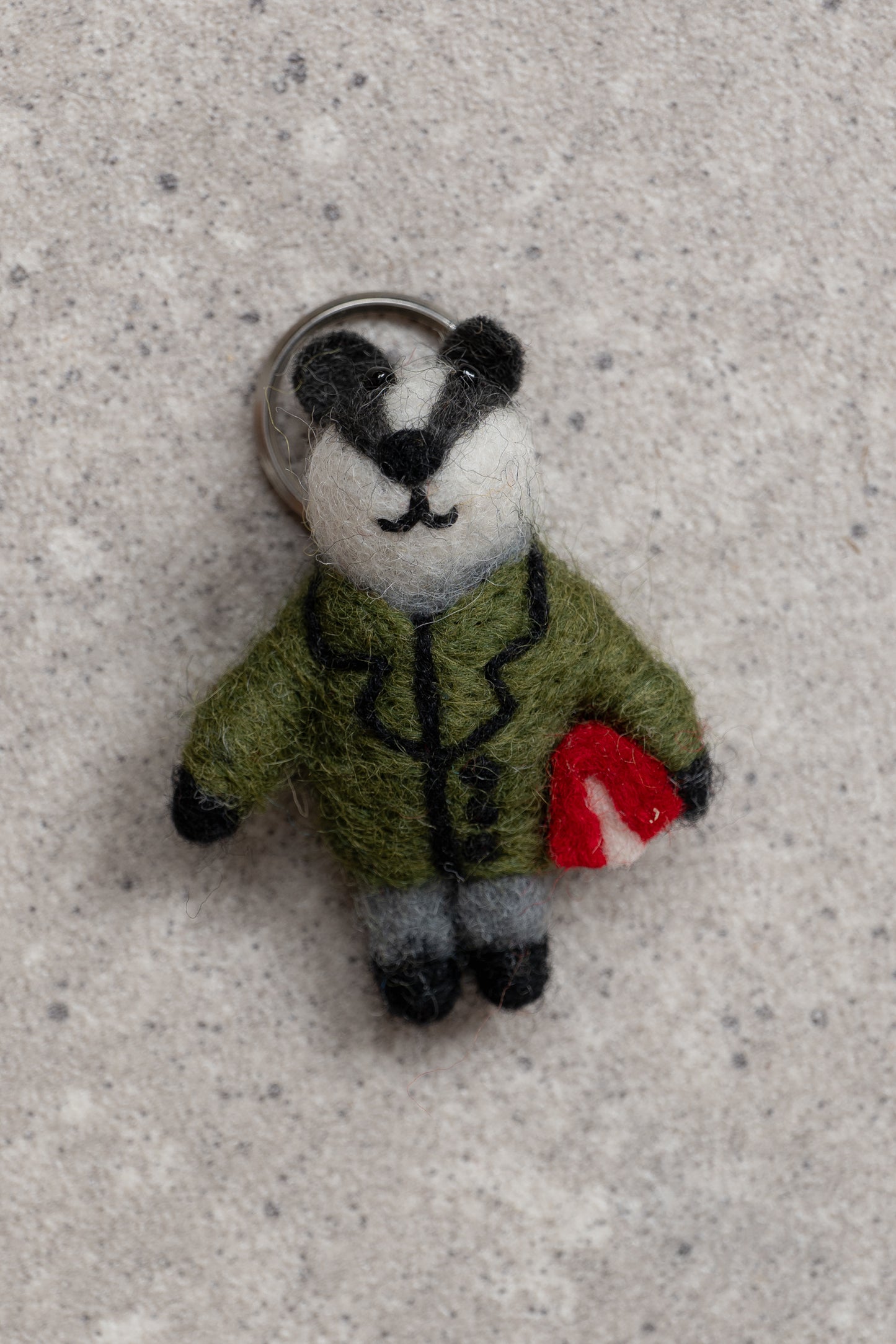 Badger Keyring