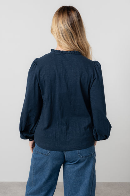 Luna Jacquard Blouse