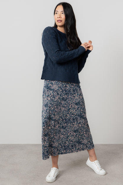 Haresfield Pointelle Knit Jumper