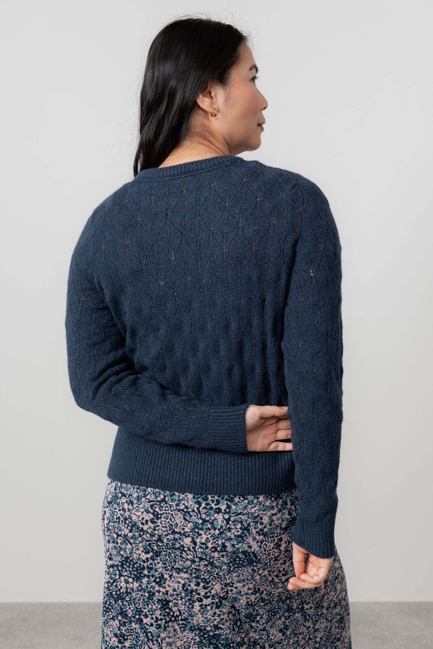 Haresfield Pointelle Knit Jumper