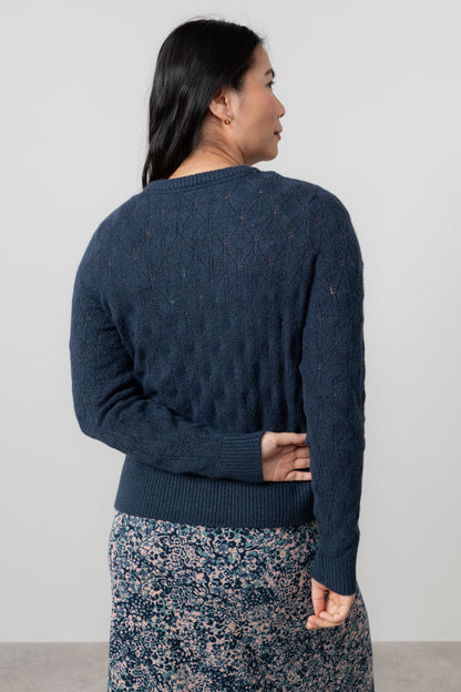 Haresfield Pointelle Knit Jumper
