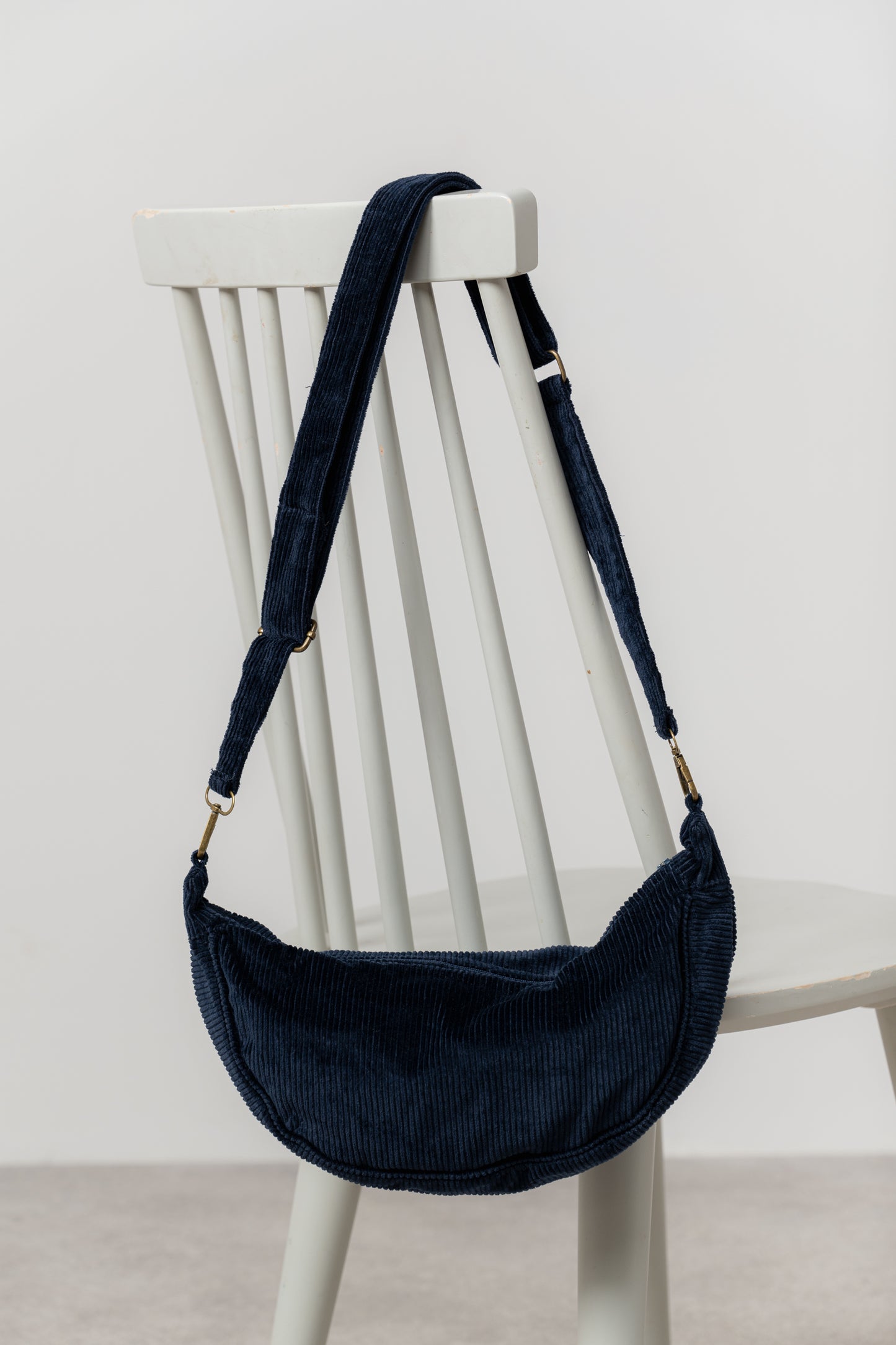 Jumbo Cord Cross Body Bag
