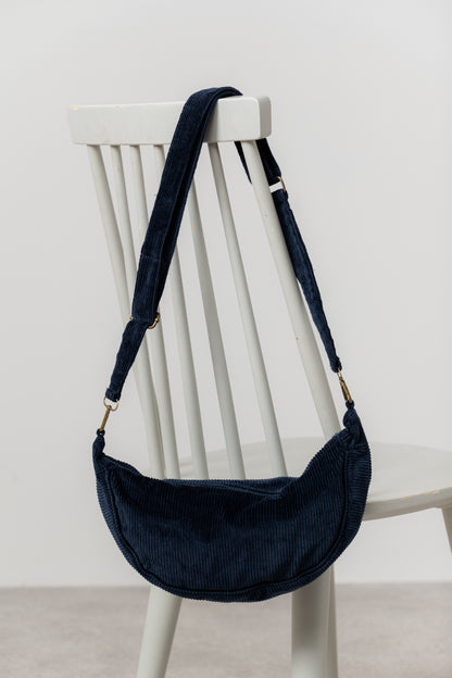 Jumbo Cord Cross Body Bag
