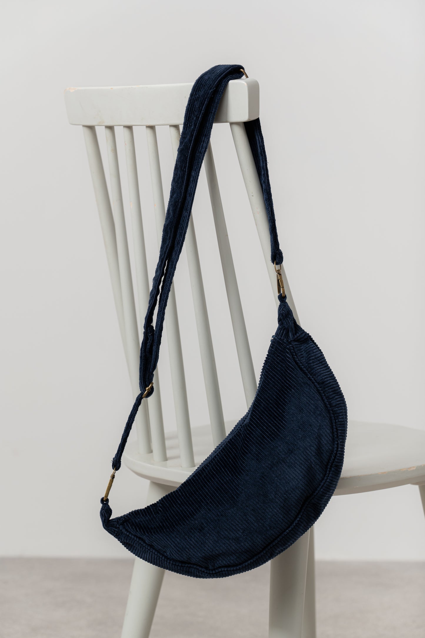 Jumbo Cord Cross Body Bag