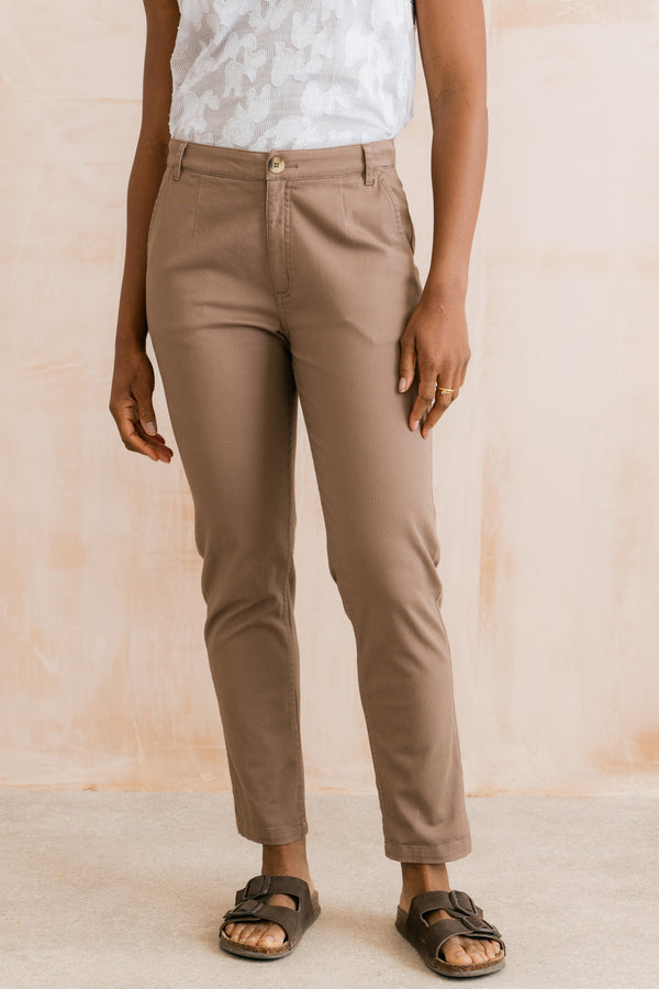 Lily & Me Breaker Trouser Mocha