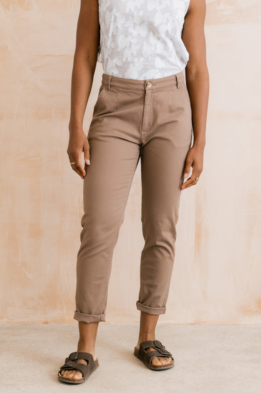 Lily & Me Breaker Trouser Mocha