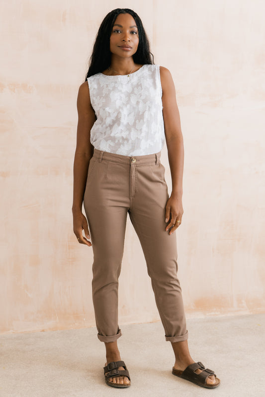Lily & Me Breaker Trouser Mocha