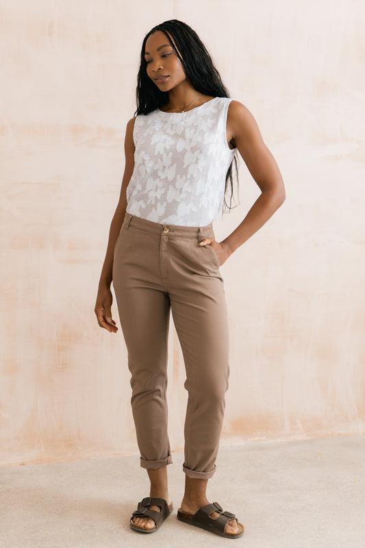 Lily & Me Breaker Trouser Mocha