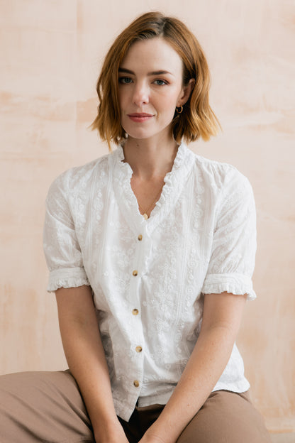 Wren Embroidered Blouse