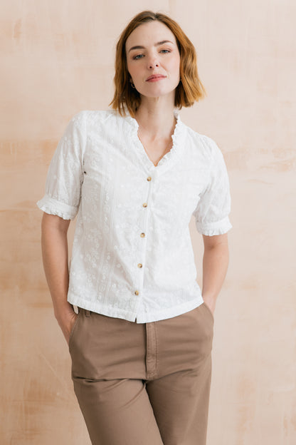 Wren Embroidered Blouse