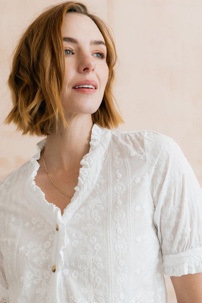 Wren Embroidered Blouse
