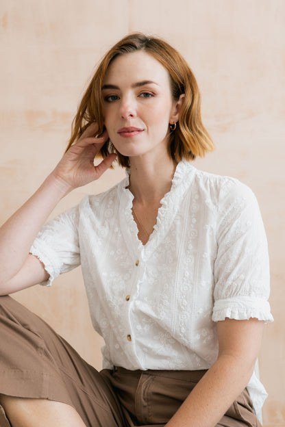 Wren Embroidered Blouse