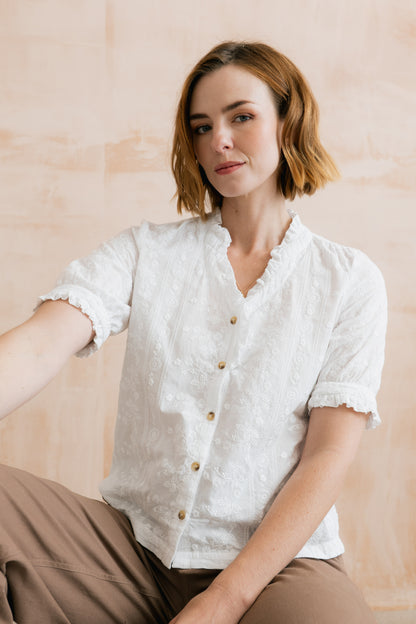 Wren Embroidered Blouse