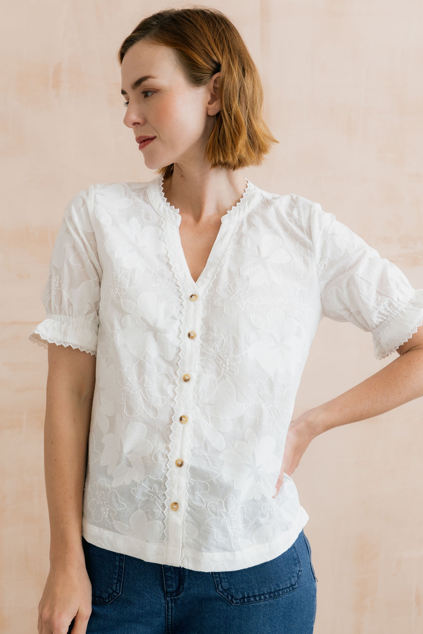 Pintail Embroidered Blouse