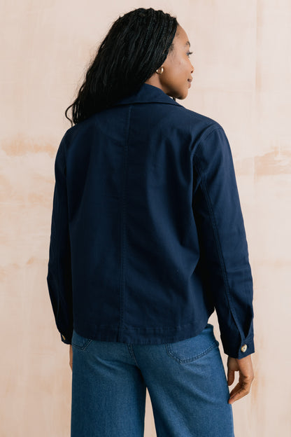 Effie Navy Jacket