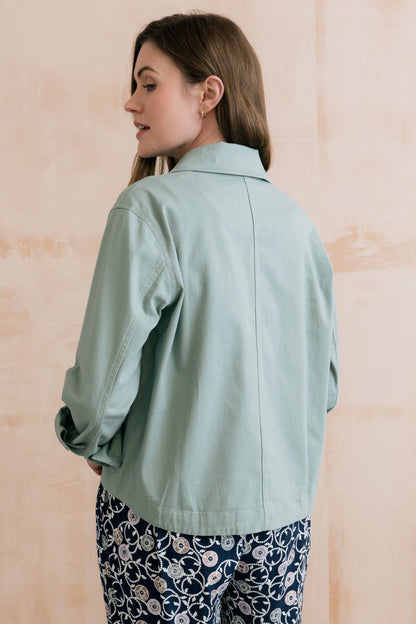 Lily & Me Effie Jacket Silver Sage