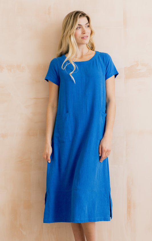 Summer Breeze Linen Dress