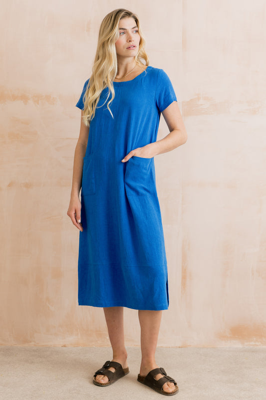 Summer Breeze Linen Dress