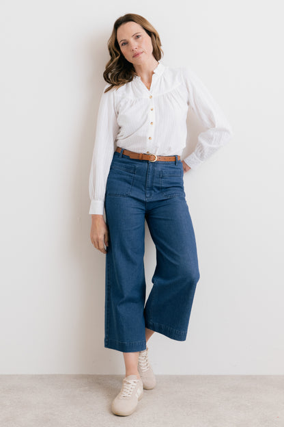 Lily & Me Wayfaring Shirt White