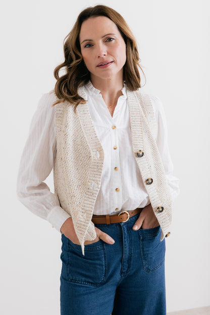 Lily & Me Wayfaring Shirt White