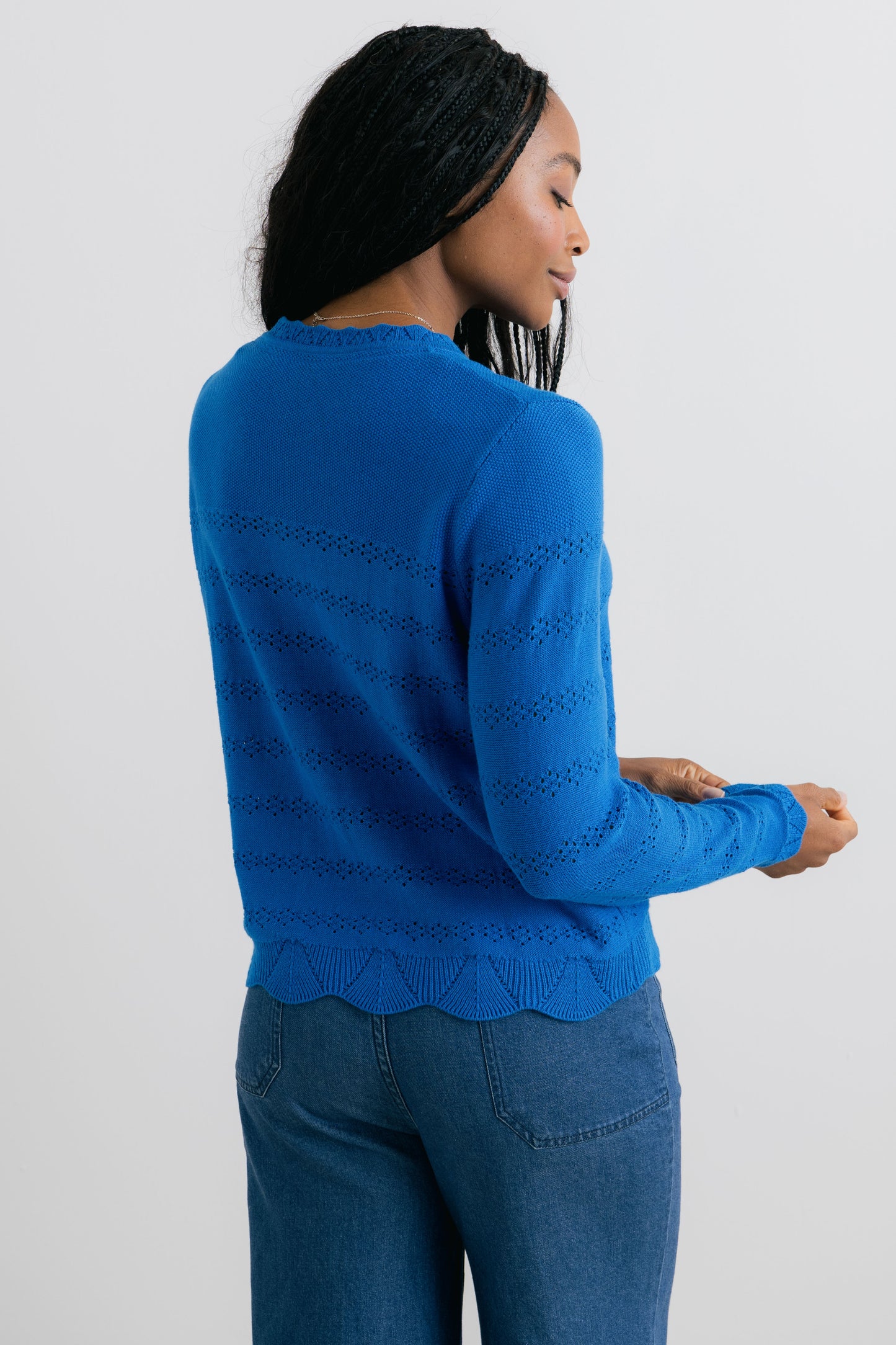 Lily & Me Rosie Cobalt Jumper Blue