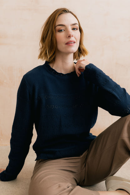 Lily & Me Rosie Jumper Navy