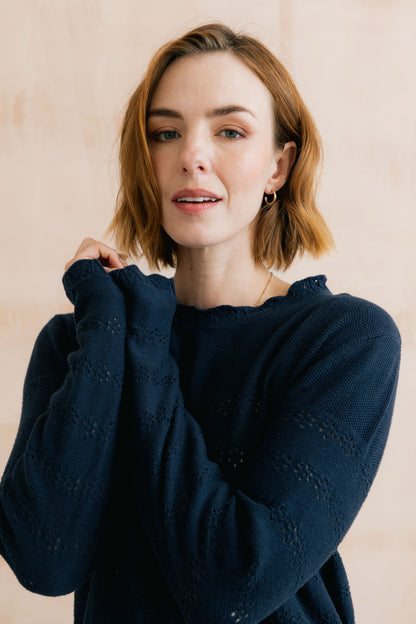 Lily & Me Rosie Jumper Navy