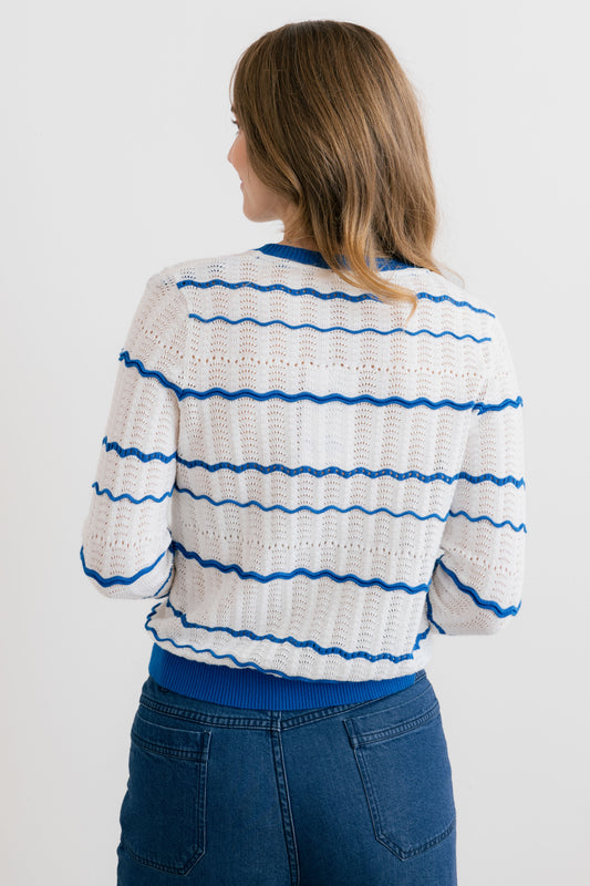 Lily & Me Sophie Jumper White