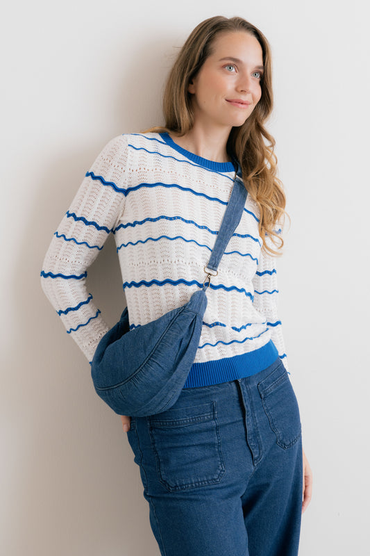 Lily & Me Sophie Jumper White