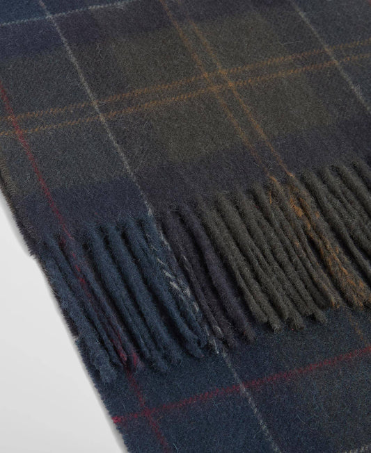 Barbour Tartan Scarf Shadow Classic Tartan