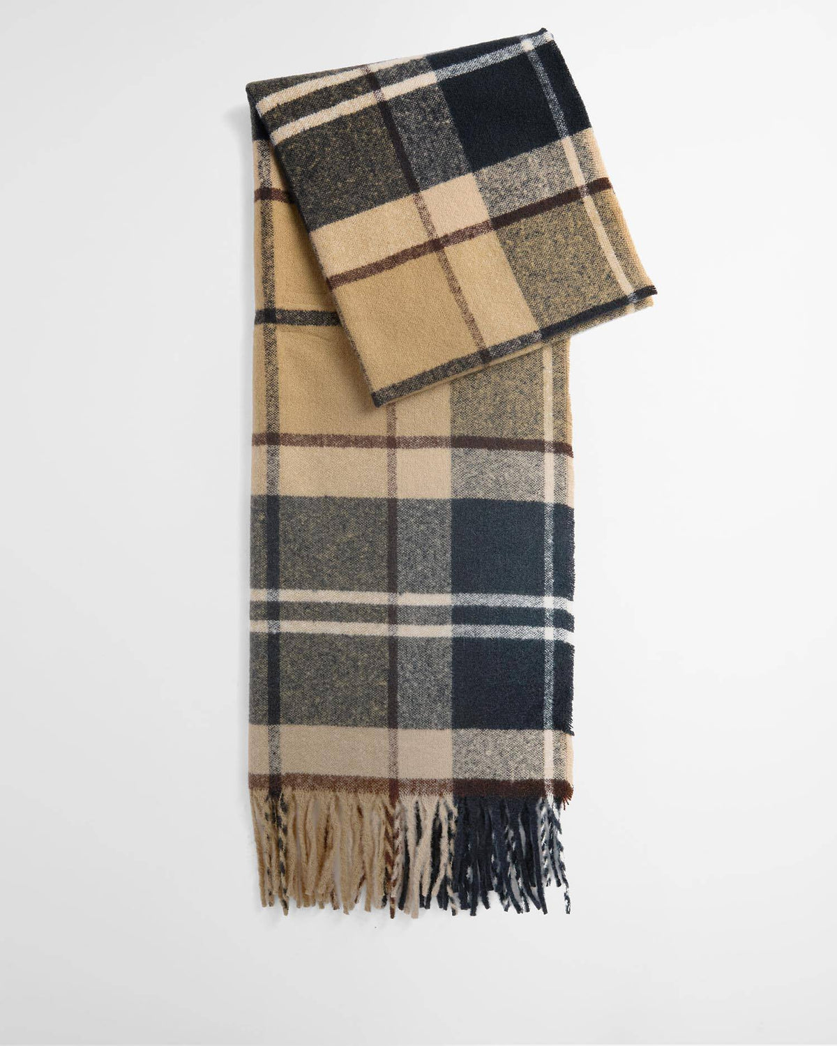 Barbour Deanna Tartan Scarf Birchwood Dress Tartan