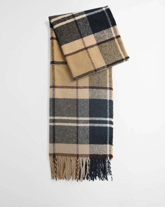 Barbour Deanna Tartan Scarf Birchwood Dress Tartan