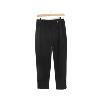 Robell Lena 09 Ankle Grazer Trousers Black